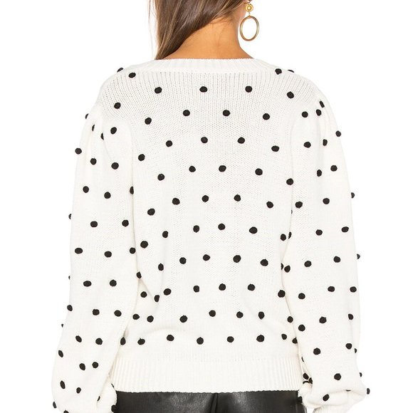 Majorelle Polka Dot Sweater Revolve - Picture 2 of 8